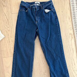 Abercrombie Curve Love Wide Leg High Rise 90's Jeans